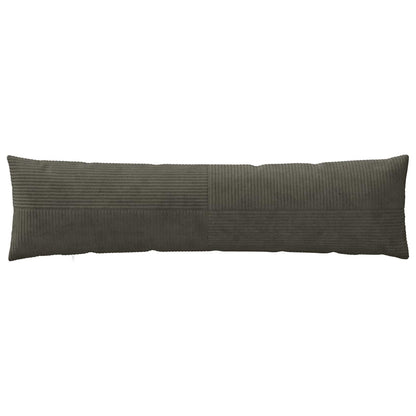 Cushion Cover 2 pcs ALMELO Anthracite 40 x 145 cm Corduroy