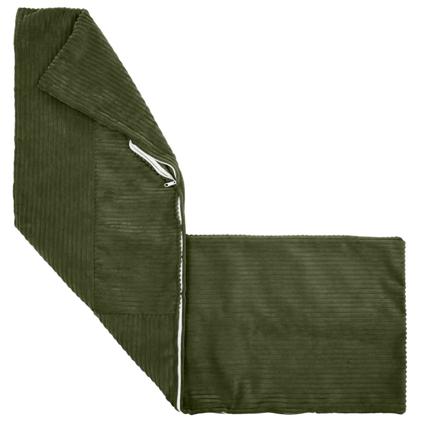 Cushion Cover 2 pcs ALMELO Green 40 x 145 cm Corduroy