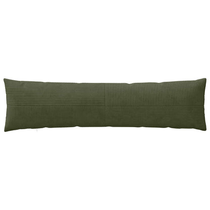 Cushion Cover 2 pcs ALMELO Green 40 x 145 cm Corduroy