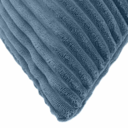 Cushion Cover 6 pcs ALMELO Blue 40 x 60 cm Corduroy