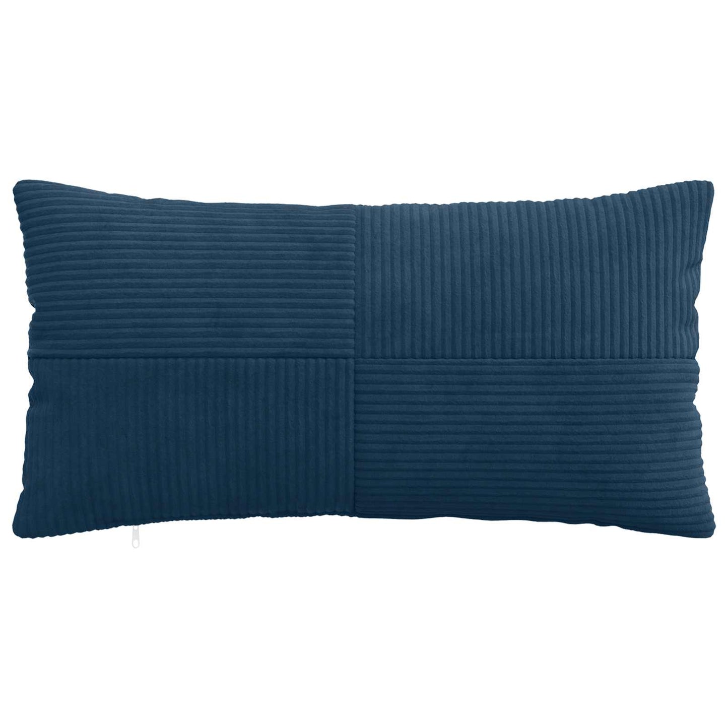 Cushion Cover 6 pcs ALMELO Navy Blue 40 x 70 cm Corduroy