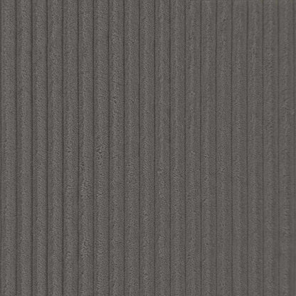 Cushion Cover 6 pcs ALMELO Dark Grey 40 x 80 cm Corduroy