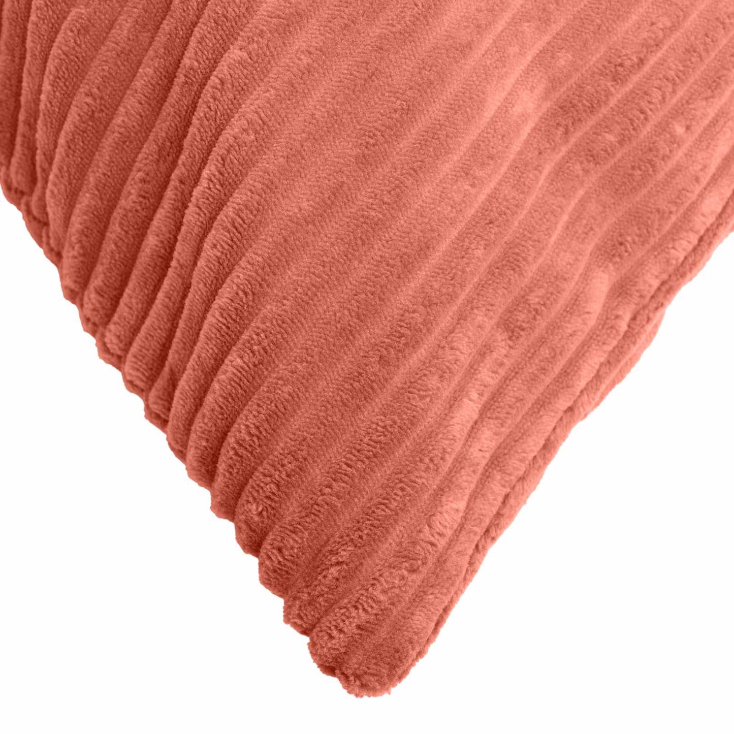 Cushion Cover 6 pcs ALMELO Red Orange 40 x 80 cm Corduroy