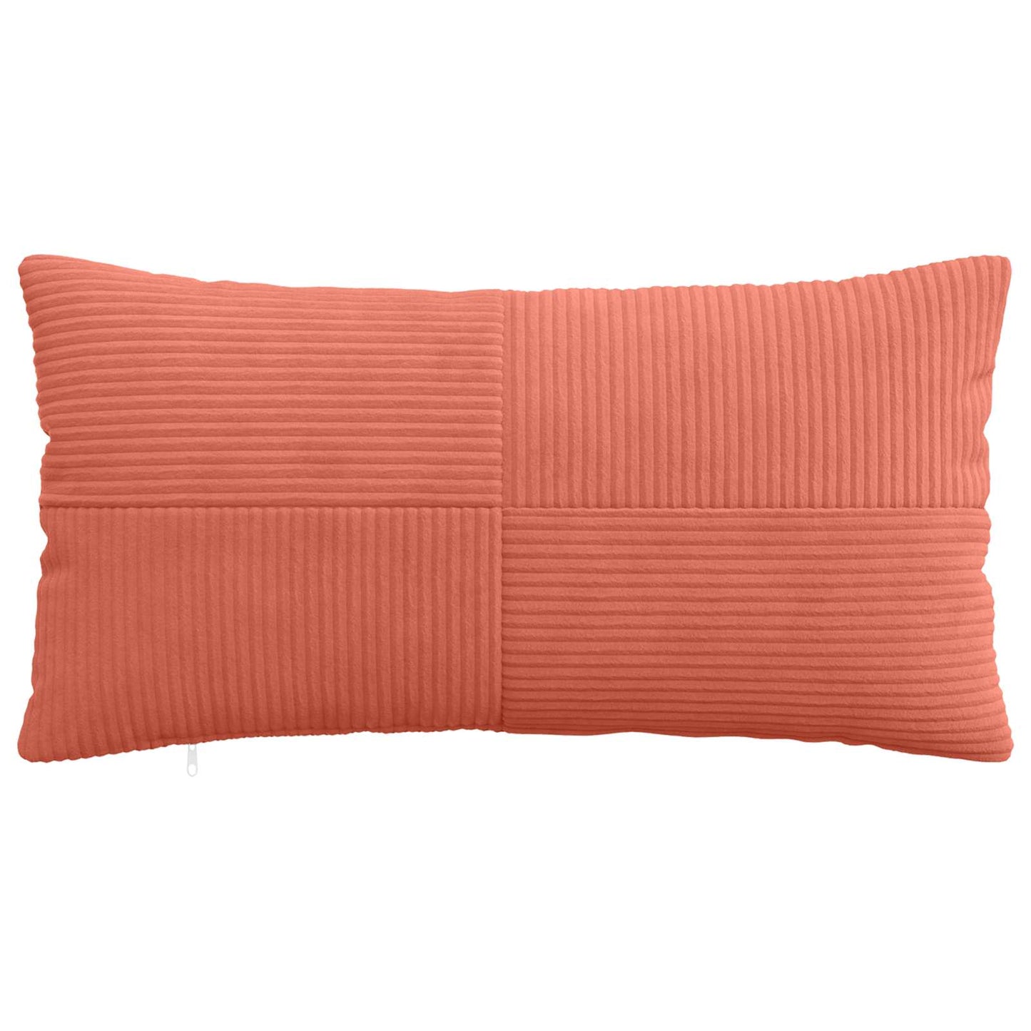 Cushion Cover 6 pcs ALMELO Red Orange 40 x 80 cm Corduroy