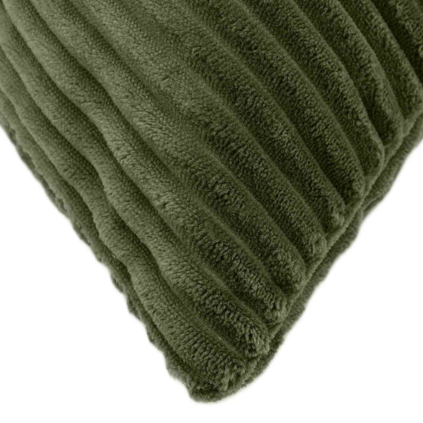Cushion Cover 6 pcs ALMELO Green 40 x 80 cm Corduroy