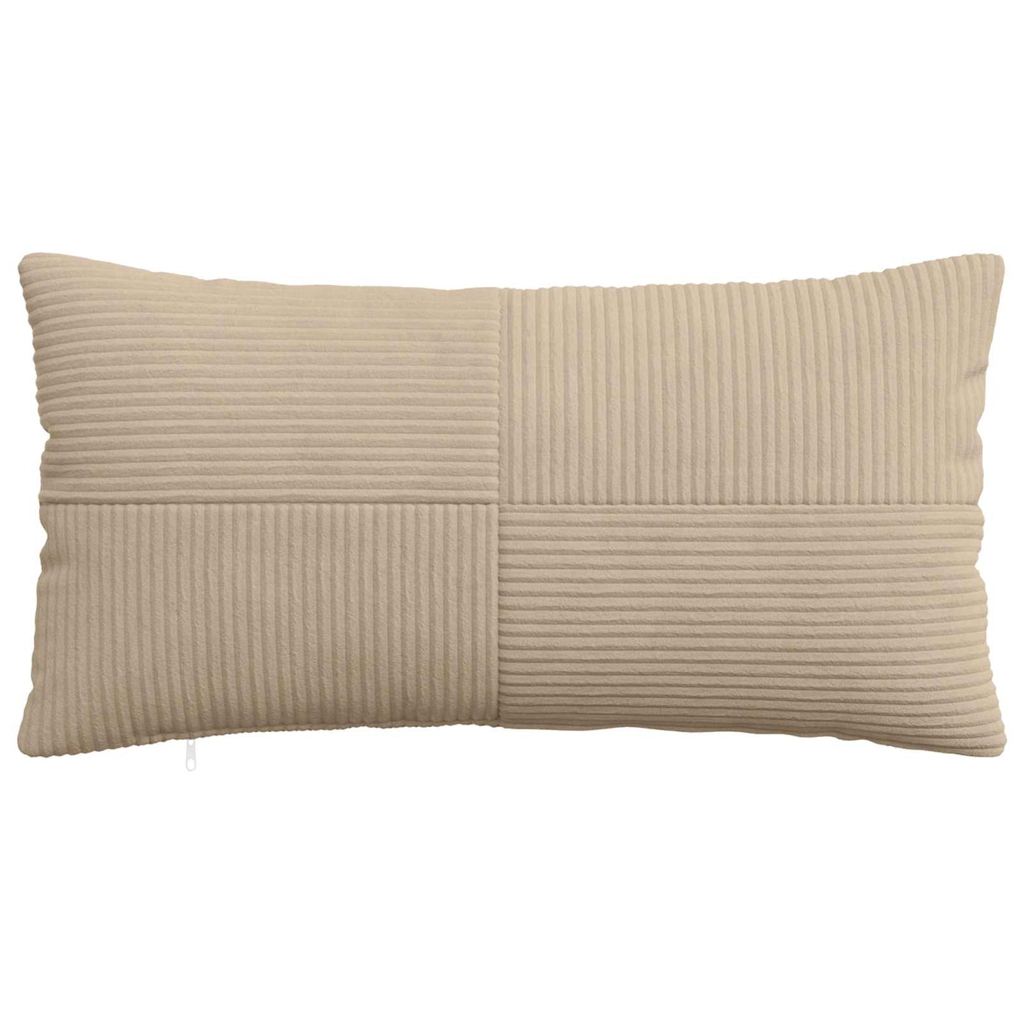 Cushion Cover 6 pcs ALMELO Taupe 40 x 80 cm Corduroy