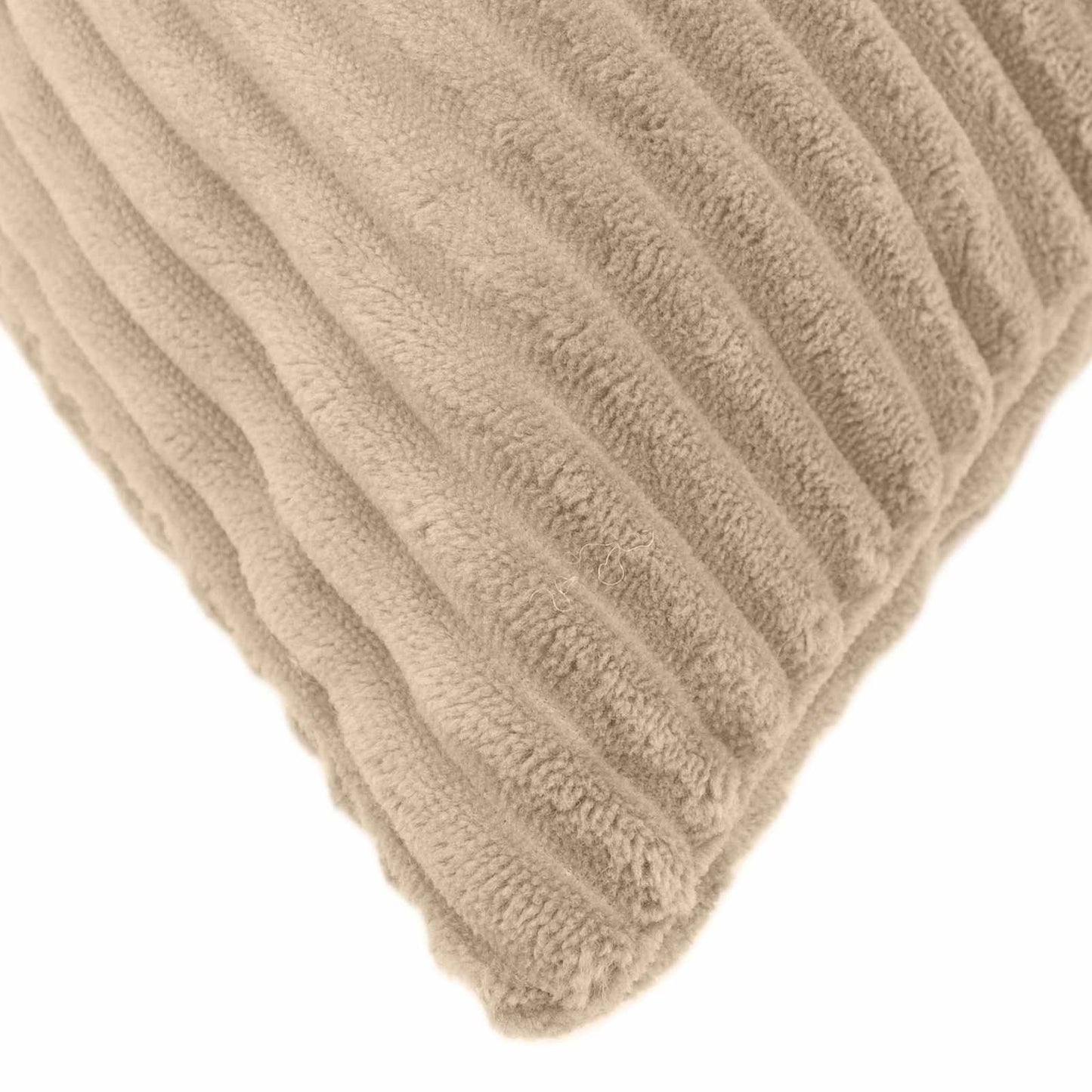 Cushion Cover 6 pcs ALMELO Taupe 45 x 45 cm Corduroy