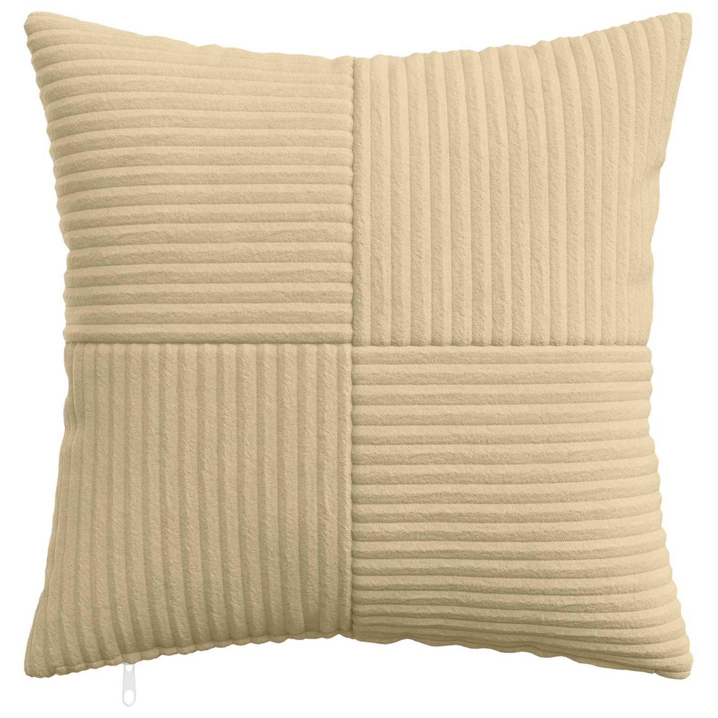 Cushion Cover 6 pcs ALMELO Grey Green 50 x 50 cm Corduroy