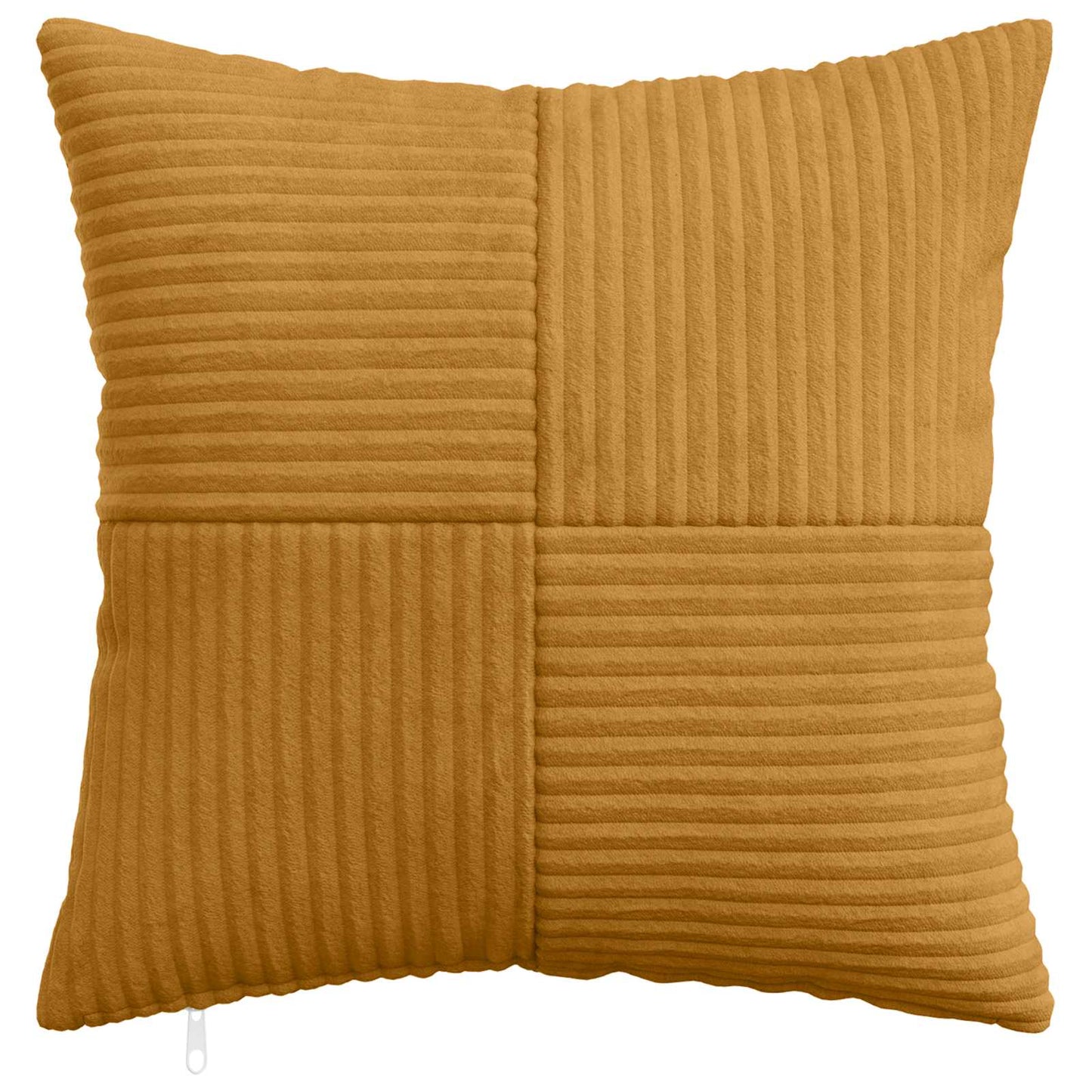 Cushion Cover 6 pcs ALMELO Yellow 50 x 50 cm Corduroy