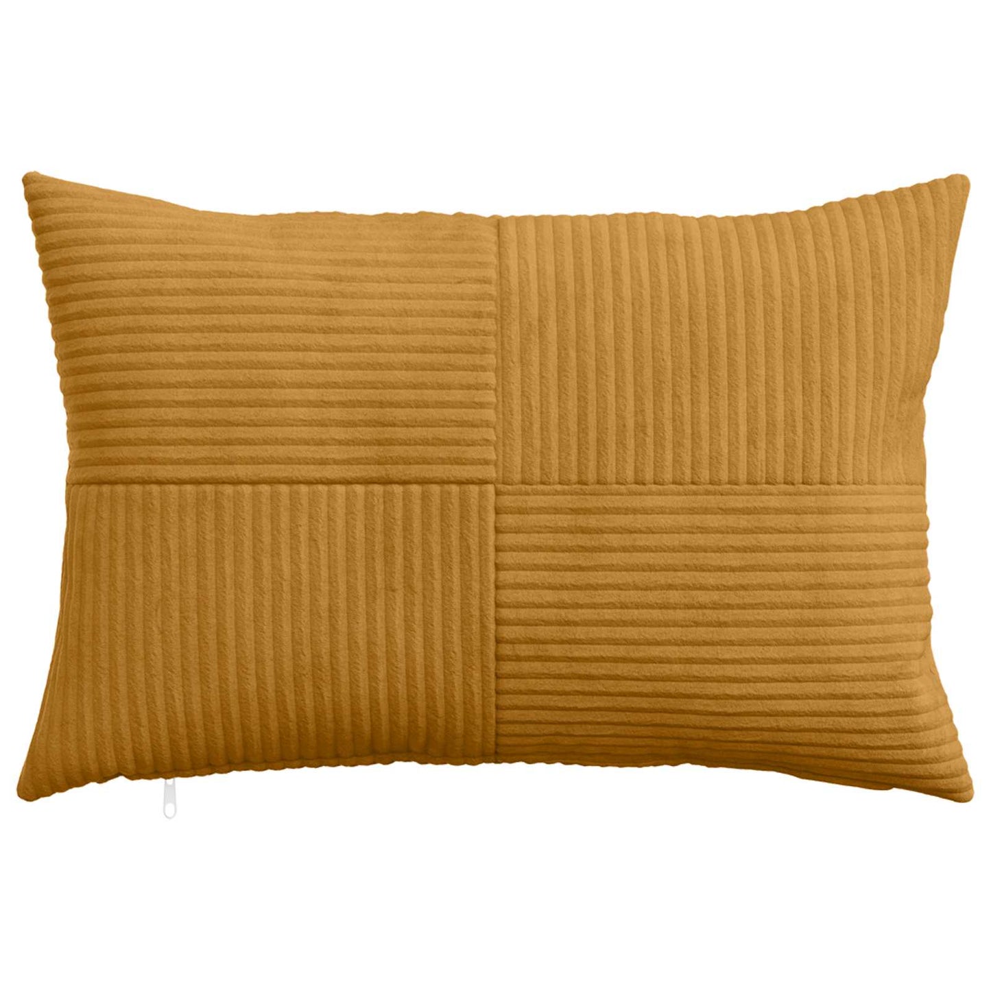 Cushion Cover 6 pcs ALMELO Yellow 50 x 70 cm Corduroy