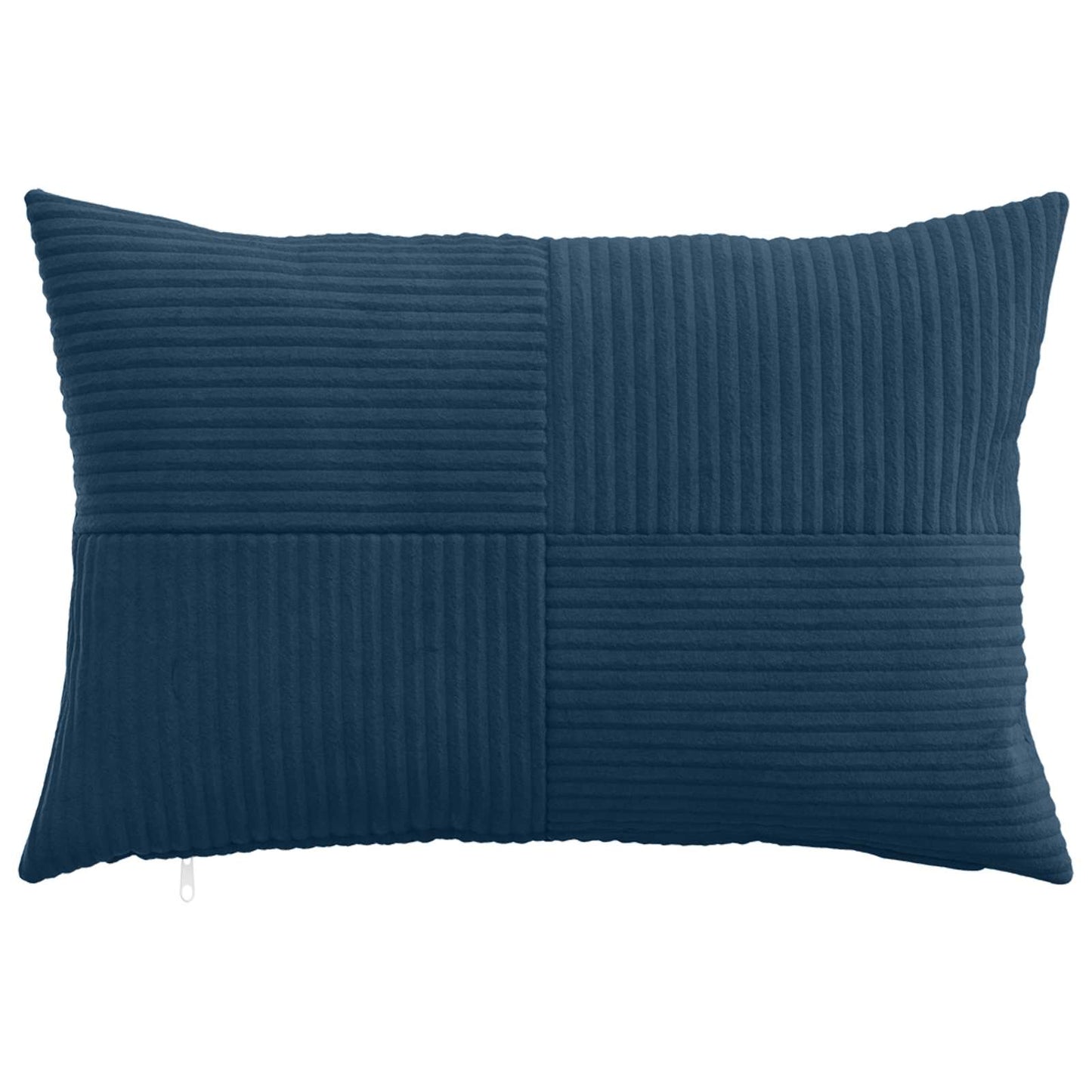 Cushion Cover 6 pcs ALMELO Navy Blue 50 x 70 cm Corduroy