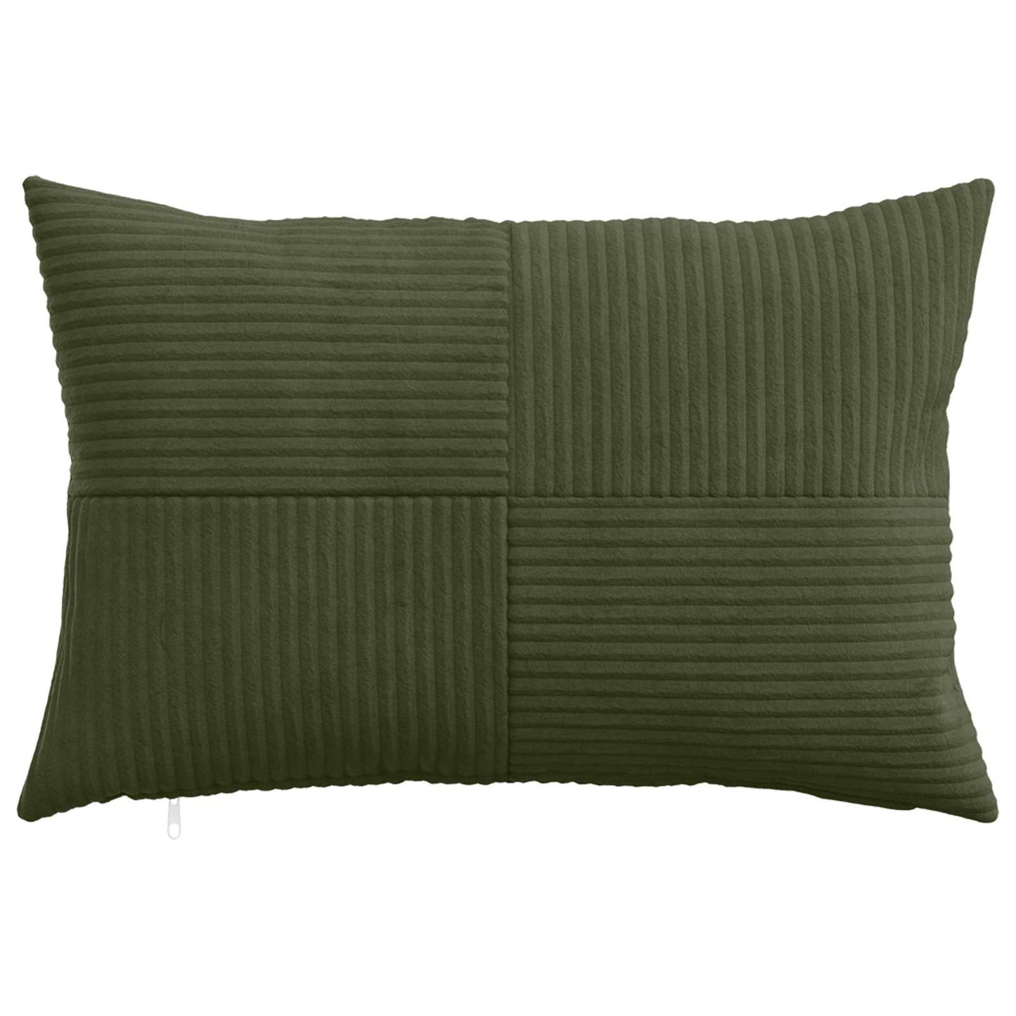 Cushion Cover 6 pcs ALMELO Green 50 x 80 cm Corduroy