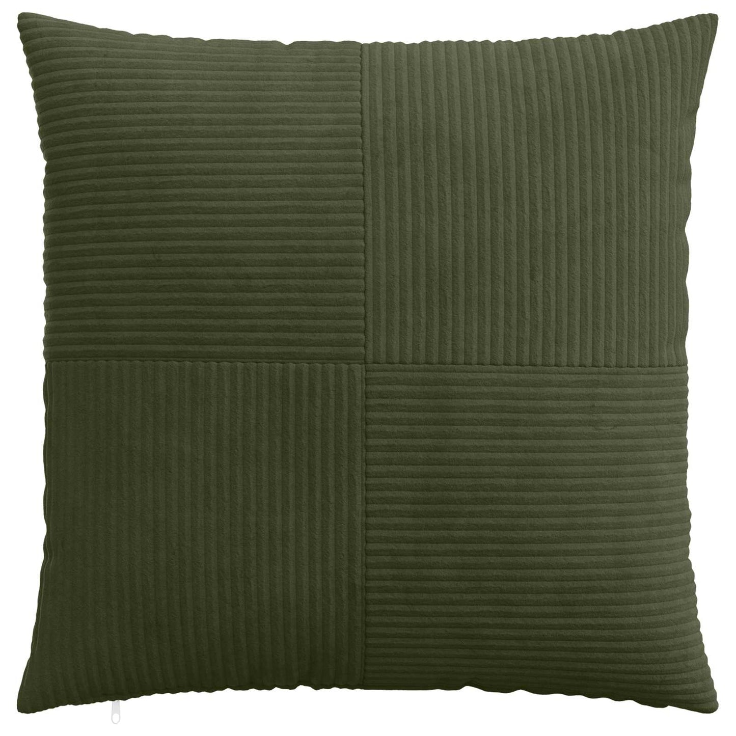 Cushion Cover 6 pcs ALMELO Green 65 x 65 cm Corduroy