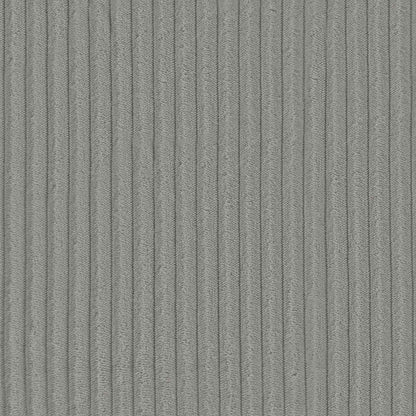 Cushion Cover 6 pcs ALMELO Light Grey 70 x 70 cm Corduroy
