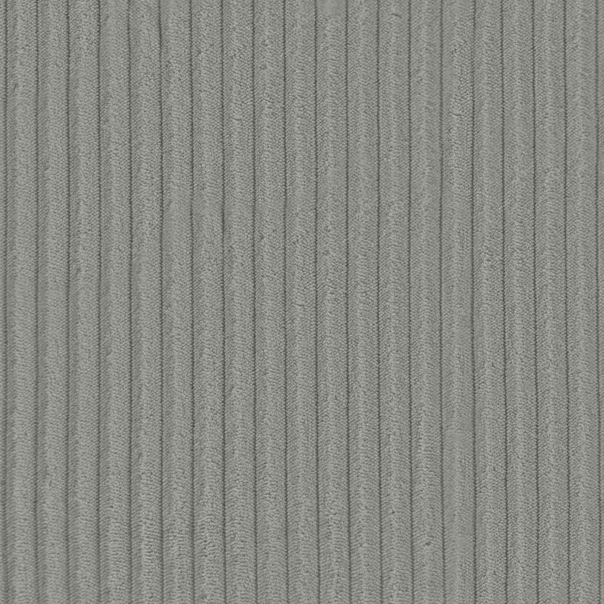 Cushion Cover 6 pcs ALMELO Light Grey 70 x 70 cm Corduroy