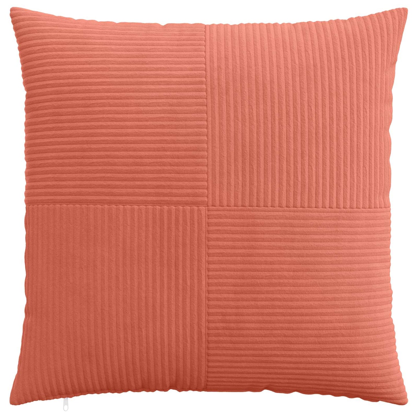 Cushion Cover 6 pcs ALMELO Red Orange 70 x 70 cm Corduroy