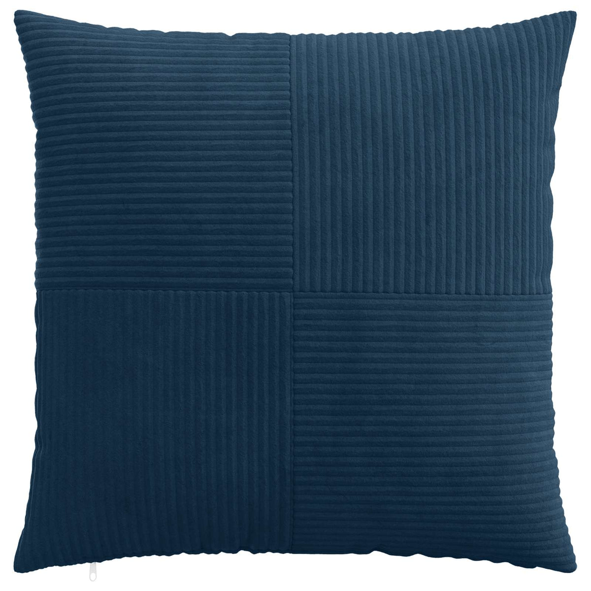 Cushion Cover 6 pcs ALMELO Navy Blue 70 x 70 cm Corduroy