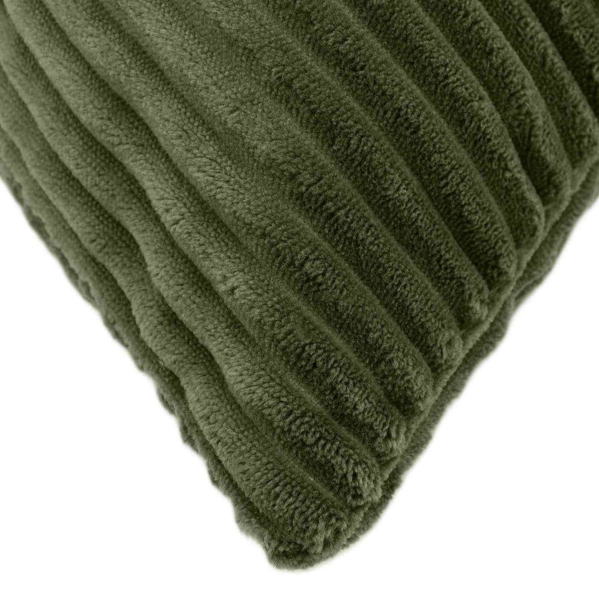 Cushion Cover 6 pcs ALMELO Green 70 x 70 cm Corduroy