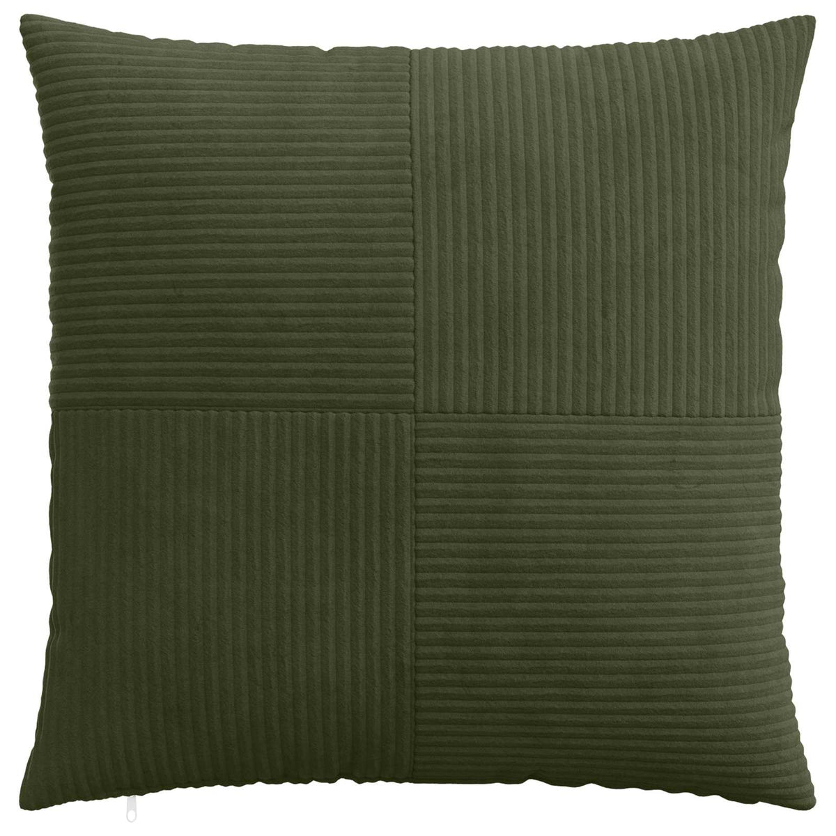 Cushion Cover 6 pcs ALMELO Green 70 x 70 cm Corduroy