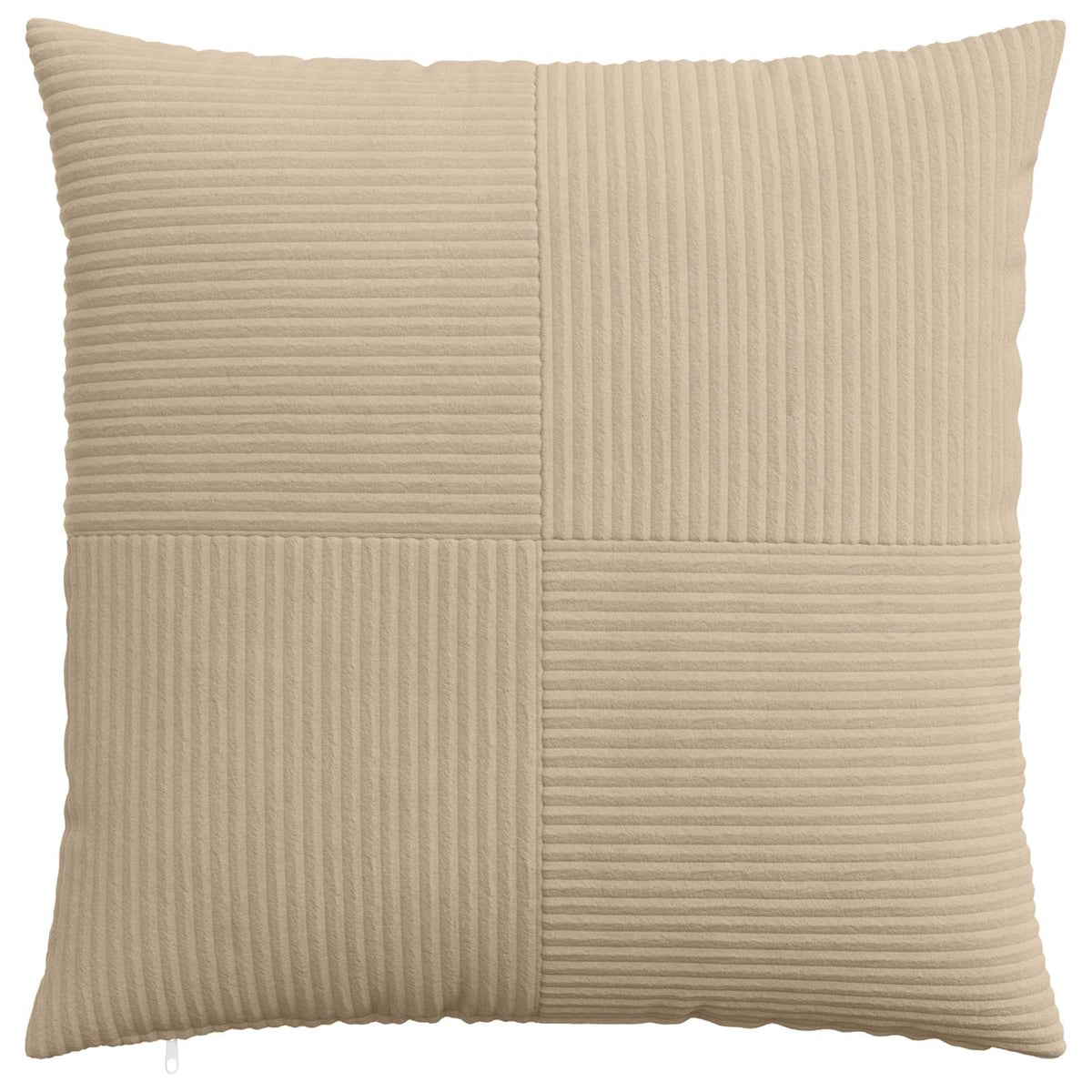 Cushion Cover 6 pcs ALMELO Taupe 80 x 80 cm Corduroy
