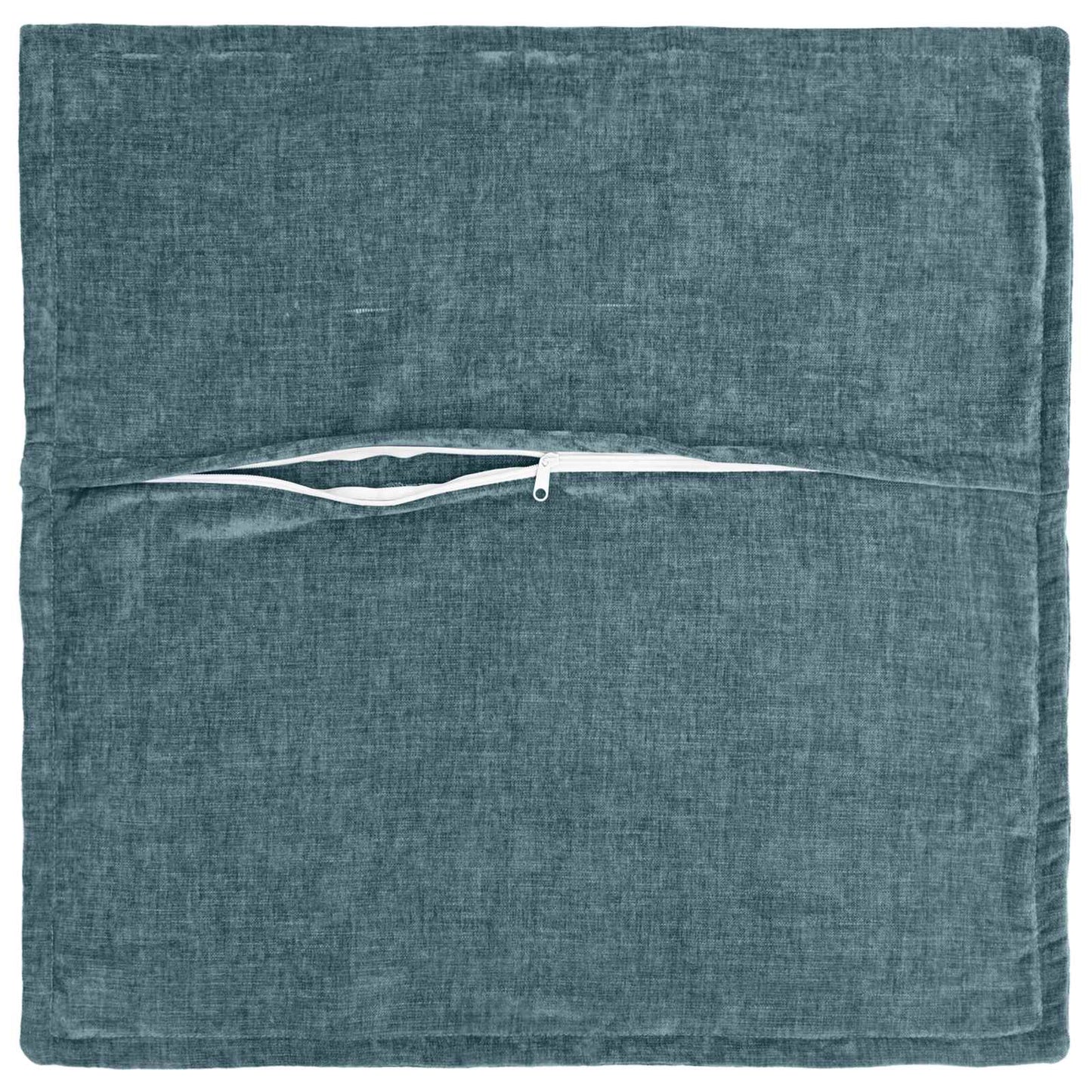 Cushion Cover 6 pcs HOUTEN Blue 30 x 30 cm Chenille Fabric