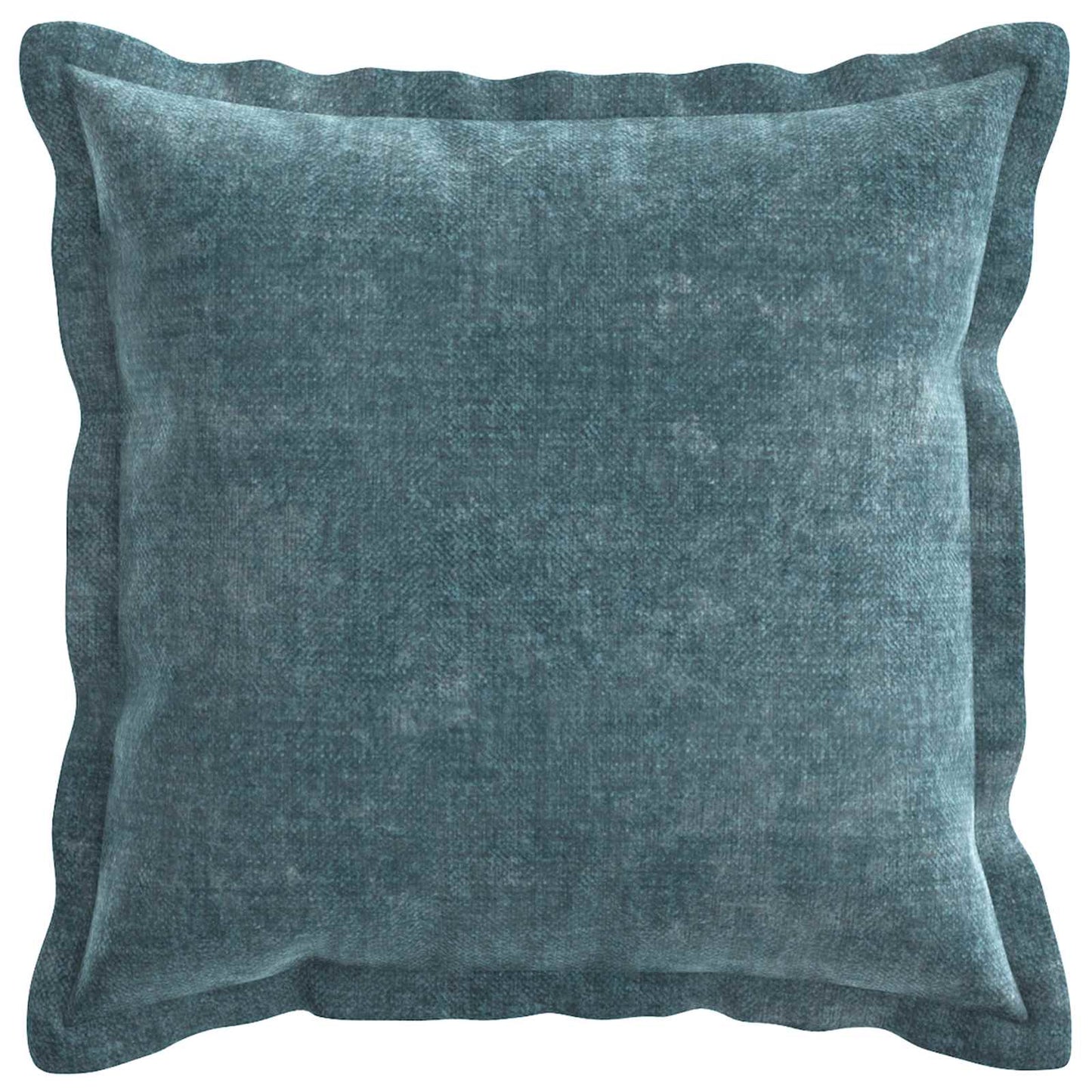 Cushion Cover 6 pcs HOUTEN Blue 30 x 30 cm Chenille Fabric