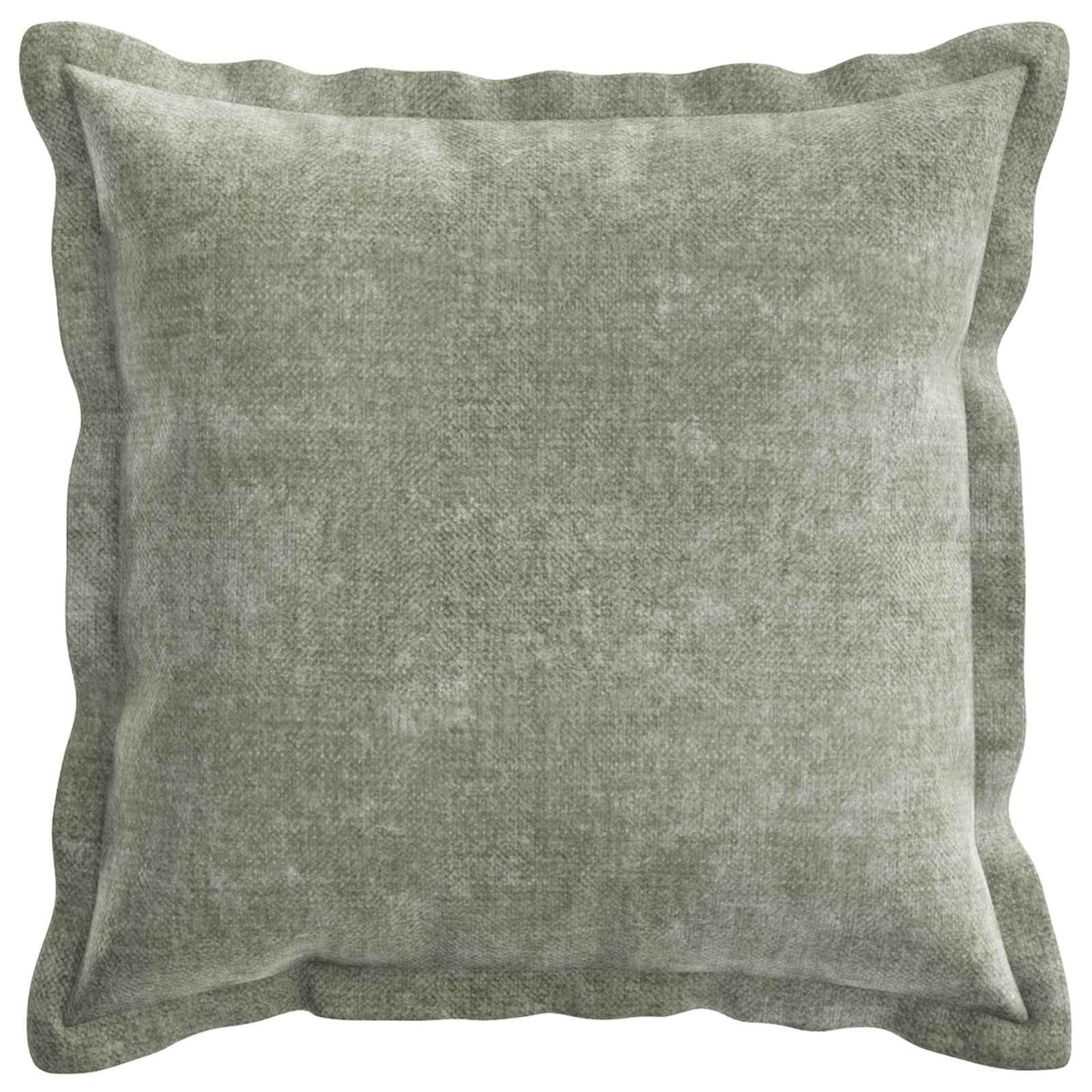 Cushion Cover 6 pcs HOUTEN Green 30 x 30 cm Chenille Fabric