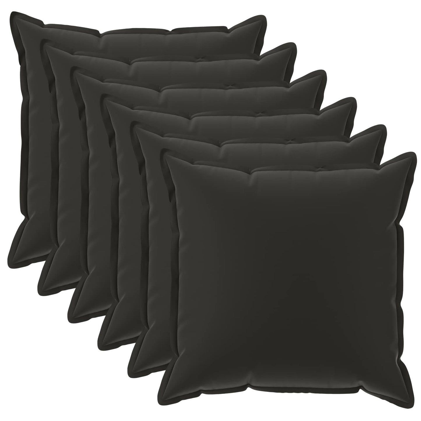 Cushion Cover 6 pcs HOUTEN Multicolour 30 x 30 cm Polyester