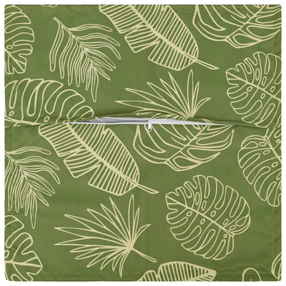 Cushion Cover 6 pcs HOUTEN Leaf Design 30 x 30 cm Polyester