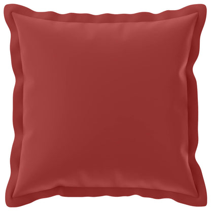 Cushion Cover 6 pcs HOUTEN Wine Red 30 x 30 cm Polyester