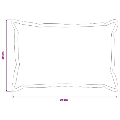 Cushion Cover 6 pcs HOUTEN Pink 30 x 50 cm Bouclé