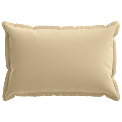 Cushion Cover 6 pcs HOUTEN Beige 30 x 50 cm Polyester