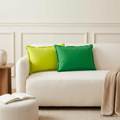 Cushion with Pillow HOUTEN 6 pcs Green Polyester