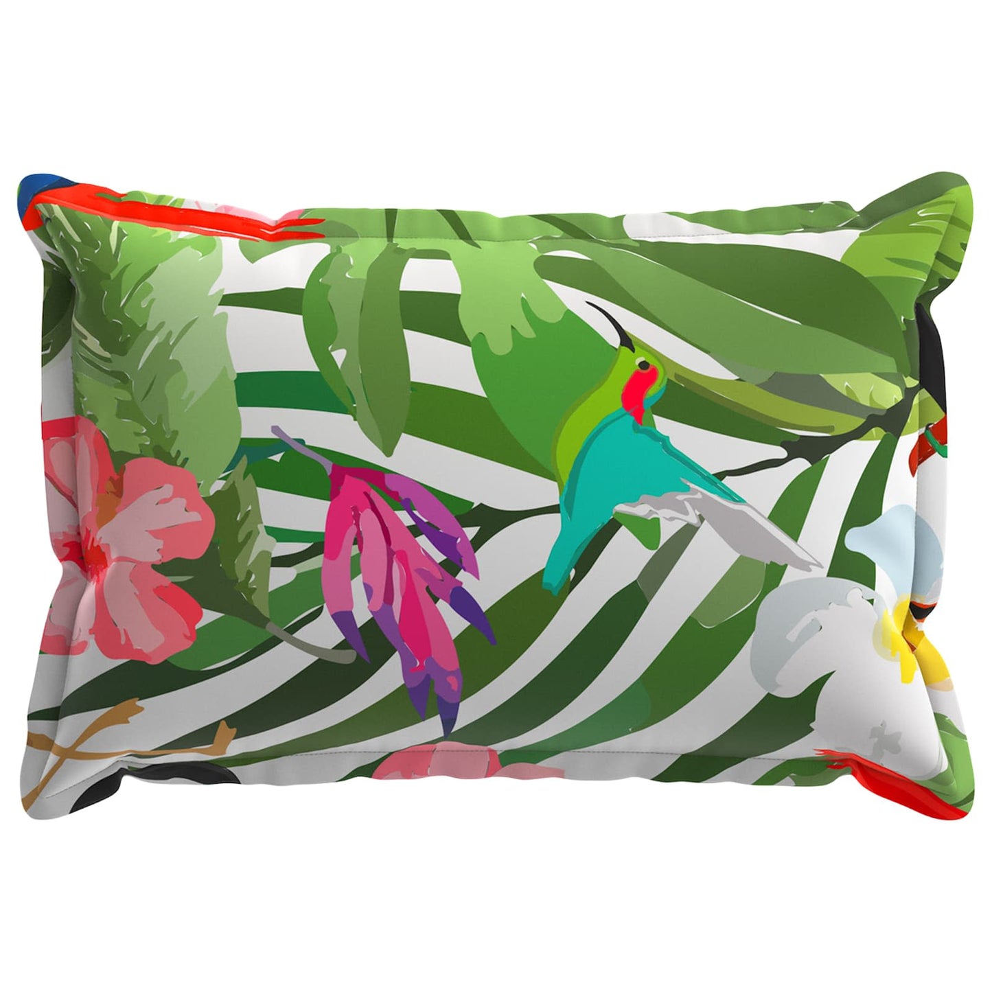 Cushion Cover 6 pcs HOUTEN Black 30 x 50 cm Polyester