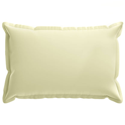 Cushion Cover 6 pcs HOUTEN Cream 30 x 50 cm Polyester