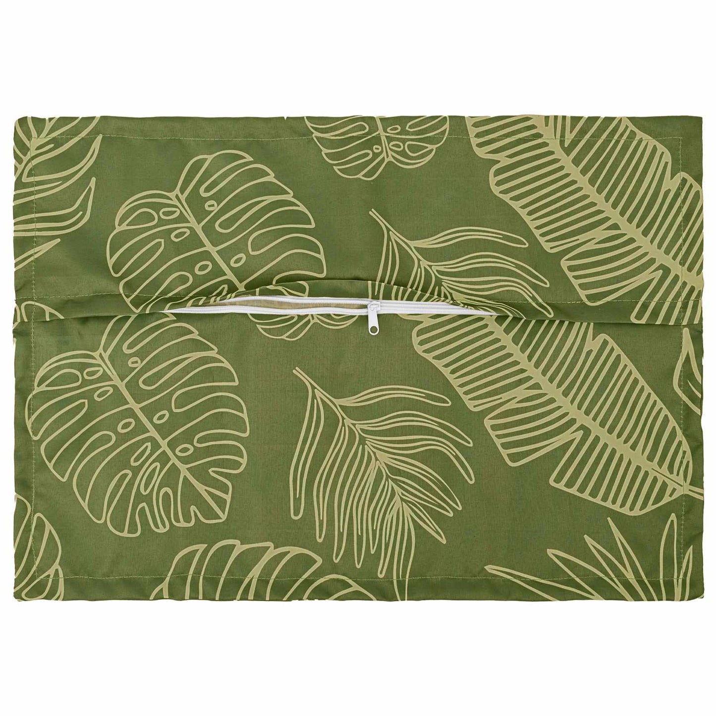 Cushion Cover 6 pcs HOUTEN Leaf Design 30 x 50 cm Polyester
