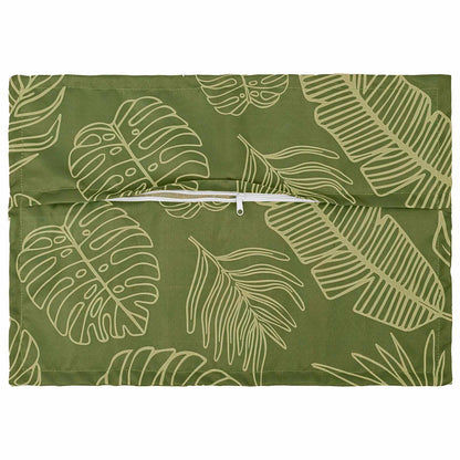 Cushion Cover 6 pcs HOUTEN Leaf Design 30 x 50 cm Polyester
