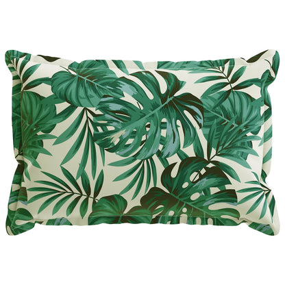 Cushion Cover 6 pcs HOUTEN Leaf Pattern 30 x 50 cm Polyester