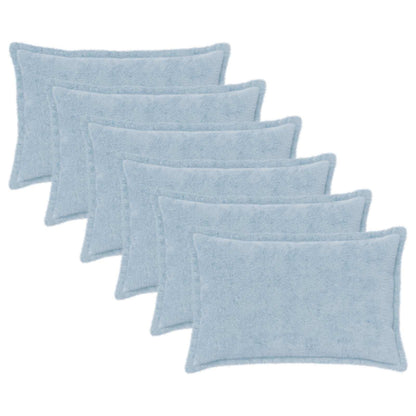 Cushion Cover 6 pcs HOUTEN Light Blue 30 x 50 cm