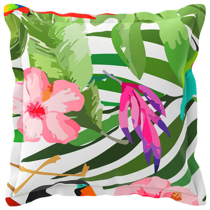 Cushion Cover 6 pcs HOUTEN Black 35 x 35 cm Polyester