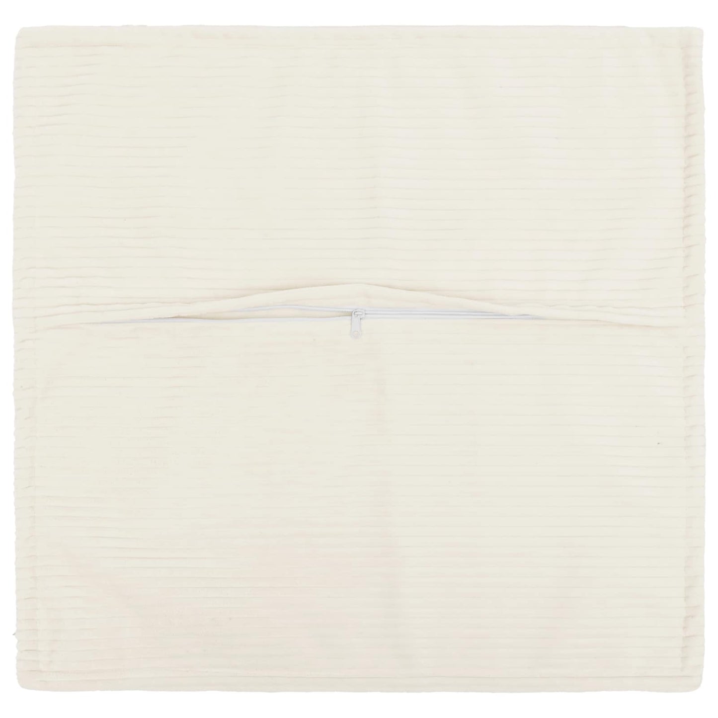 Cushion Cover 6 pcs HOUTEN Cream 40 x 40 cm Corduroy