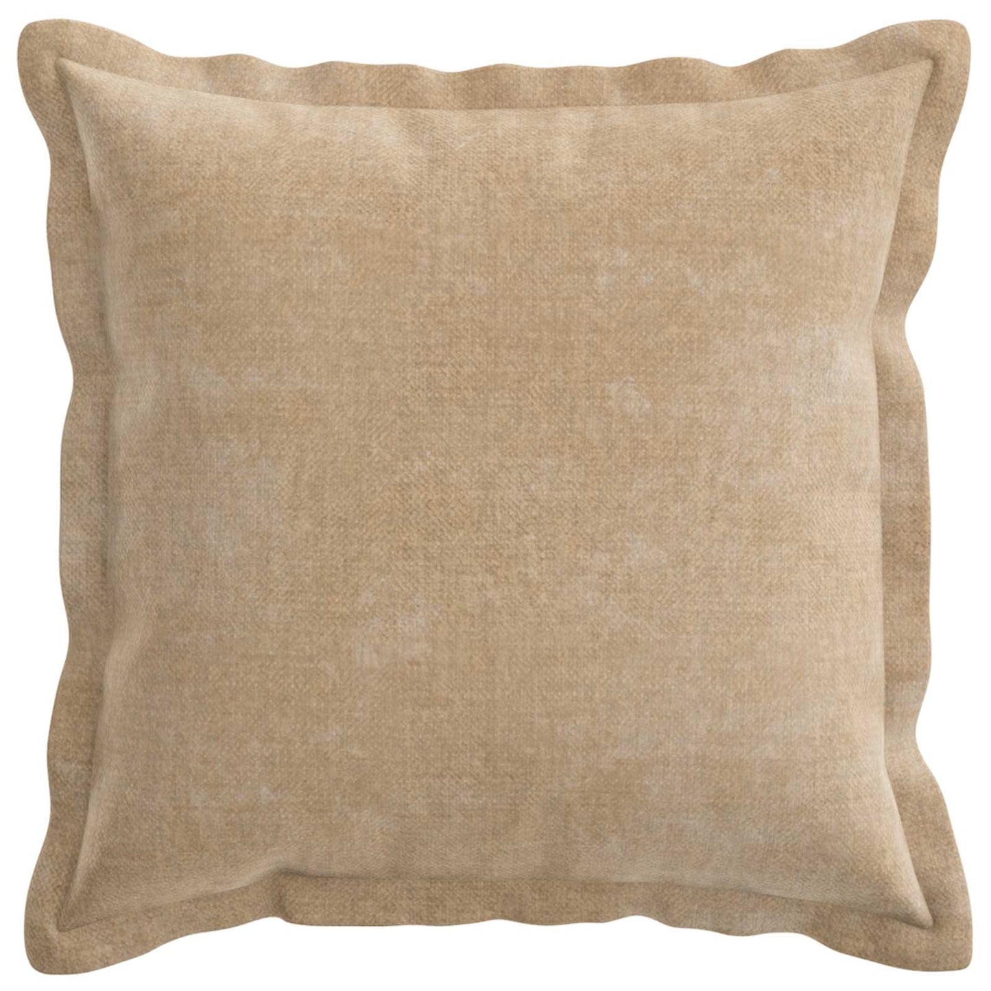 Cushion Cover 12 pcs HOUTEN Taupe 40 x 40 cm Chenille Fabric