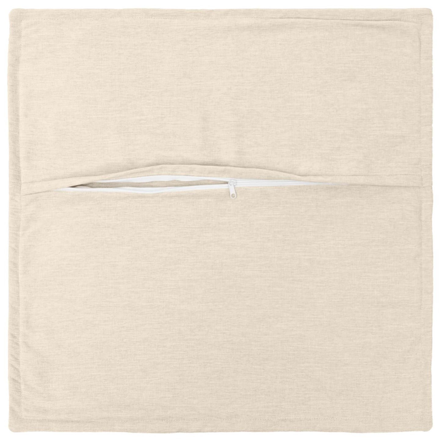 Cushion Cover 12 pcs HOUTEN Cream 40 x 40 cm Chenille Fabric