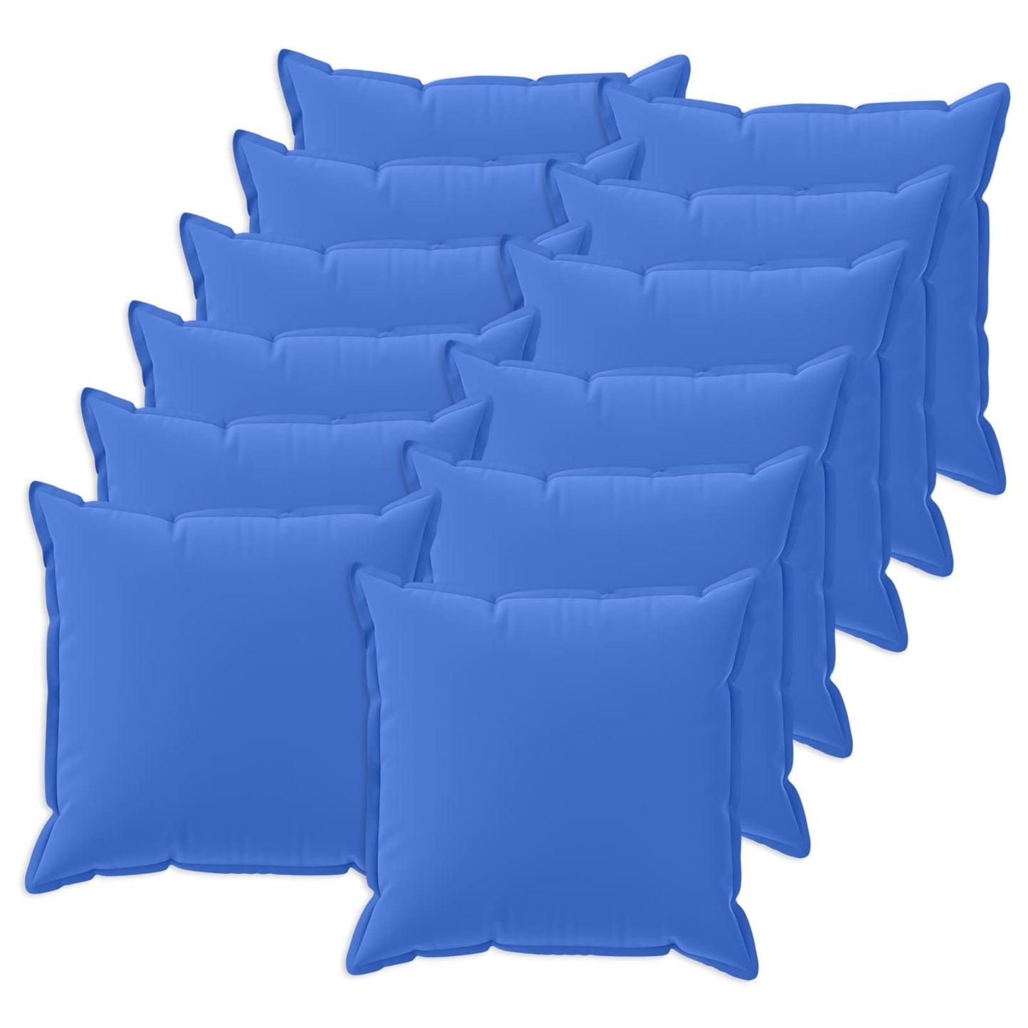 Cushion Cover 12 pcs HOUTEN Royal Blue 40 x 40 cm Polyester