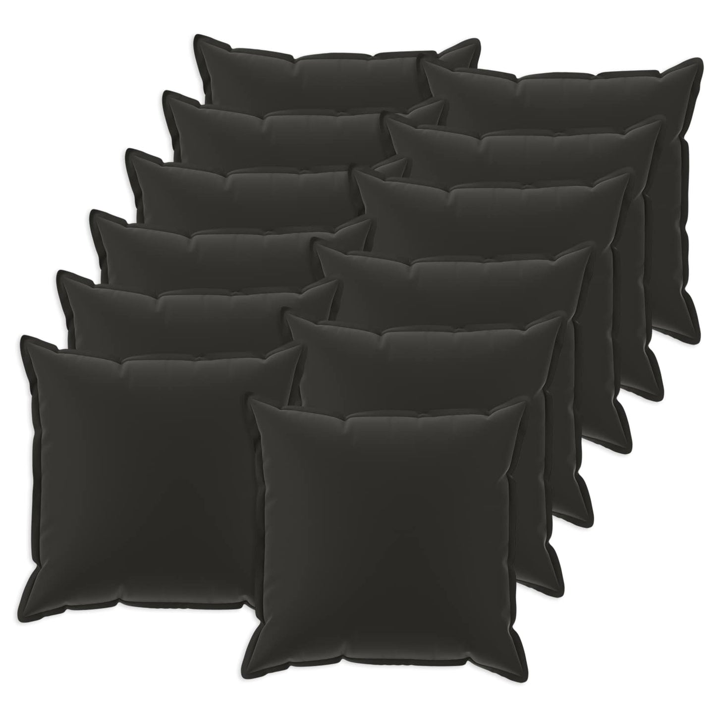 Cushion Cover 12 pcs HOUTEN Multicolour 40 x 40 cm Polyester