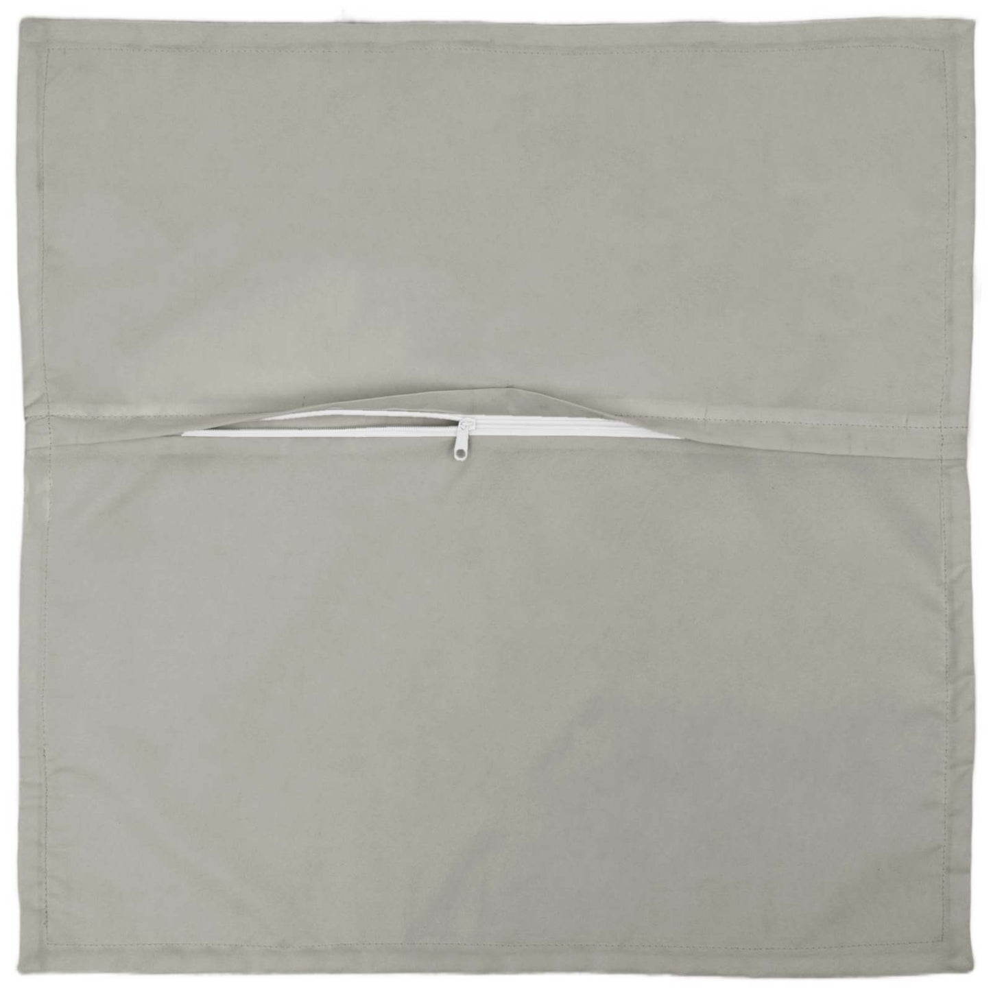 Cushion Cover 6 pcs HOUTEN Grey 40 x 40 cm Polyester