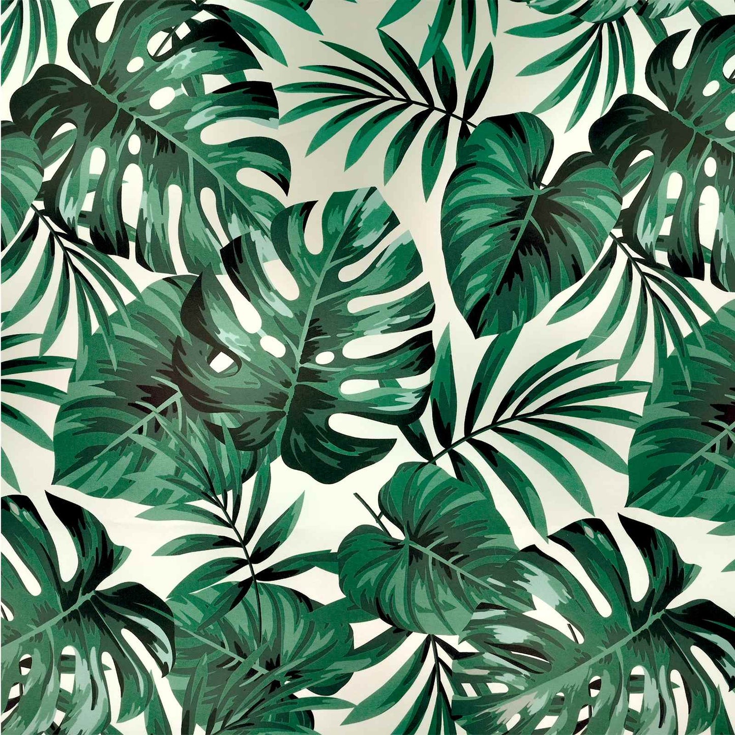 Cushion Cover 2 pcs HOUTEN Leaf Pattern 40 x 40 cm Polyester