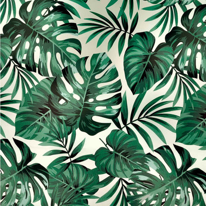 Cushion Cover 6 pcs HOUTEN Leaf Pattern 40 x 40 cm Polyester