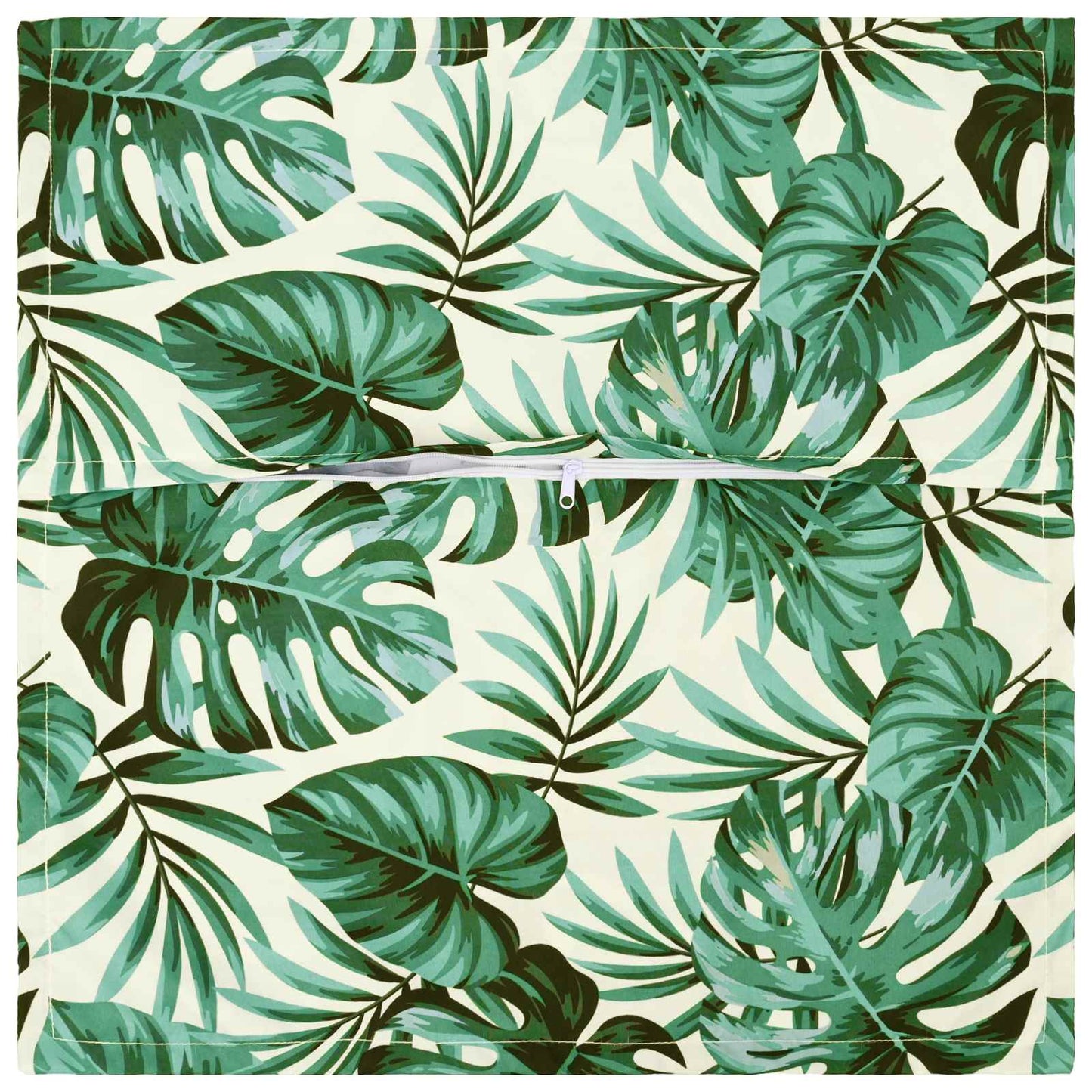 Cushion Cover 12 pcs HOUTEN Leaf Pattern 40 x 40 cm Polyester