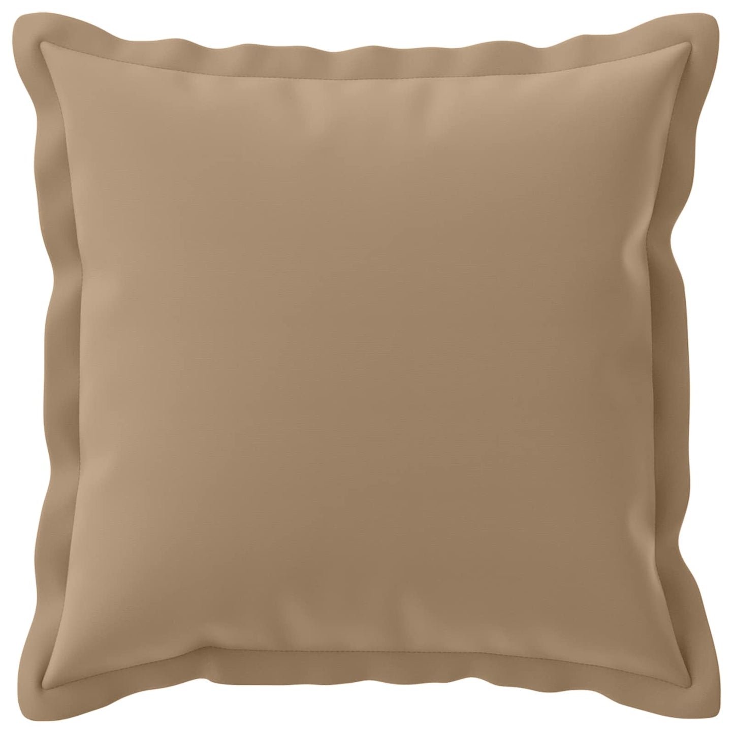 Cushion Cover 12 pcs HOUTEN Taupe 40 x 40 cm Polyester